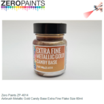 | Zero Paints ZP-4014 | Airbrush Metallic Gold Candy Base Extra Fine Flake Size 60ml | Zero Paints ZP-4014 | Airbrush Metallic Gold Candy Base Extra Fine Flake Size 60ml