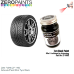 | Zero Paints ZP-1480 | Airbrush Paint 60ml Tyre Black | Zero Paints ZP-1480 | Airbrush Paint 60ml Tyre Black