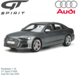 Modelauto 1:18 | GT Spirit GT856 | Audi S8 Grijs 2020 Modelauto 1:18 | GT Spirit GT856 | Audi S8 Grijs 2020