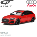 Modelauto 1:18 | GT Spirit GT850 | Audi RS4-S Rood 2019 Modelauto 1:18 | GT Spirit GT850 | Audi RS4-S Rood 2019