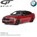 Modelauto 1:18 | GT Spirit GT355 | BMW M5 Competition F90 Imola Red 2020 Modelauto 1:18 | GT Spirit GT355 | BMW M5 Competition F90 Imola Red 2020