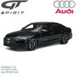Modelauto 1:18 | GT Spirit GT356 | Audi S8 Abt Zwart Modelauto 1:18 | GT Spirit GT356 | Audi S8 Abt Zwart