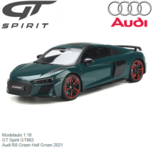 Modelauto 1:18 | GT Spirit GT863 | Audi R8 Green Hell Groen 2021 Modelauto 1:18 | GT Spirit GT863 | Audi R8 Green Hell Groen 2021