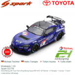 Modelauto 1:43 | Spark SG776 | Novel Racing with Toyo Tire by Ring Racing Supra 2021 #72 - M.Tischner - H.Toenges - T.Azuma - T.Asahi Modelauto 1:43 | Spark SG776 | Novel Racing with Toyo Tire by Ring Racing Supra 2021 #72 - M.Tischner - H.Toenges - T.Azuma - T.Asahi