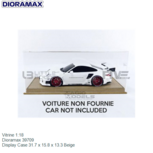 Vitrine 1:18 | Dioramax 39709 | Display Case 31.7 x 15.8 x 13.3 Beige Vitrine 1:18 | Dioramax 39709 | Display Case 31.7 x 15.8 x 13.3 Beige