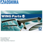 Bouwpakket 1:24 | Aoshima 05824 | Rear Wing Parts Volume 2 Bouwpakket 1:24 | Aoshima 05824 | Rear Wing Parts Volume 2