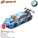 Modelauto 1:43 | Spark SG665 | BMW M4 DTM | Team RBM 2020 #31 - P.Eng Modelauto 1:43 | Spark SG665 | BMW M4 DTM | Team RBM 2020 #31 - P.Eng