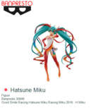 Figuur | Banpresto 35846 | Good Smile Racing Hatsune Miku Racing Miku 2016 - H.Miku Figuur | Banpresto 35846 | Good Smile Racing Hatsune Miku Racing Miku 2016 - H.Miku
