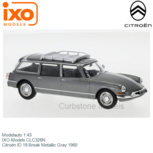 Modelauto 1:43 | IXO-Models CLC326N | Citroën ID 19 Break Metallic Gray 1960 Modelauto 1:43 | IXO-Models CLC326N | Citroën ID 19 Break Metallic Gray 1960