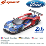 Modelauto 1:43 | Spark S7932 | Ford Chip Ganassi Team USA GT EcoBoost LMGTE-PRO 2019 #68 - D.Müller - P.Bourdais - J.Hand Modelauto 1:43 | Spark S7932 | Ford Chip Ganassi Team USA GT EcoBoost LMGTE-PRO 2019 #68 - D.Müller - P.Bourdais - J.Hand