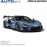 Modelauto 1:18 | Autoart 76077 | McLaren Senna Vision Victory Blue 2019 Modelauto 1:18 | Autoart 76077 | McLaren Senna Vision Victory Blue 2019