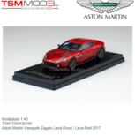 Modelauto 1:43 | TSM TSM430160 | Aston Martin Vanquish Zagato Lava Rood / Lava Red 2017 Modelauto 1:43 | TSM TSM430160 | Aston Martin Vanquish Zagato Lava Rood / Lava Red 2017