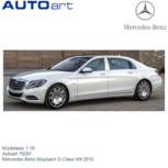 Modelauto 1:18 | Autoart 76291 | Mercedes Benz Maybach S-Class Wit 2015 Modelauto 1:18 | Autoart 76291 | Mercedes Benz Maybach S-Class Wit 2015