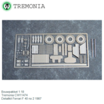 Bouwpakket 1:18 | Tremonia CW11474 | Detailkit Ferrari F 40 no 2 1987 Bouwpakket 1:18 | Tremonia CW11474 | Detailkit Ferrari F 40 no 2 1987