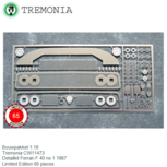 Bouwpakket 1:18 | Tremonia CW11473 | Detailkit Ferrari F 40 no 1 1987 Bouwpakket 1:18 | Tremonia CW11473 | Detailkit Ferrari F 40 no 1 1987