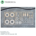 Bouwpakket 1:18 | Tremonia CW11477 | Detailkit Ferrari 550 Maramello 1996 Bouwpakket 1:18 | Tremonia CW11477 | Detailkit Ferrari 550 Maramello 1996
