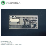 Bouwpakket 1:18 | Tremonia CW13441 | Detailkit Ferrari 250 GT Lusso 1965 Bouwpakket 1:18 | Tremonia CW13441 | Detailkit Ferrari 250 GT Lusso 1965