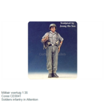 Militair voertuig 1:35 | Coree CE0041 | Soldiers infantry in Attention Militair voertuig 1:35 | Coree CE0041 | Soldiers infantry in Attention