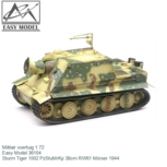 Militair voertuig 1:72 | Easy Model 36104 | Sturm Tiger 1002 PzStuMrKp 38cm RW61 Mörser 1944 Militair voertuig 1:72 | Easy Model 36104 | Sturm Tiger 1002 PzStuMrKp 38cm RW61 Mörser 1944