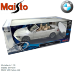 Modelauto 1:18 | Maisto 31145W | BMW M6 Cabrio Wit Modelauto 1:18 | Maisto 31145W | BMW M6 Cabrio Wit