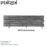 Bouwpakket 1:43 | Denizen RD70 | Figuur Armco Barrier Section Bouwpakket 1:43 | Denizen RD70 | Figuur Armco Barrier Section