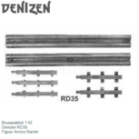Bouwpakket 1:43 | Denizen RD35 | Figuur Armco Barrier Bouwpakket 1:43 | Denizen RD35 | Figuur Armco Barrier