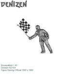 Bouwpakket 1:43 | Denizen RD104 | Figuur Racing Official 1950`s 1950 Bouwpakket 1:43 | Denizen RD104 | Figuur Racing Official 1950`s 1950