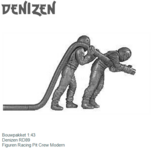 Bouwpakket 1:43 | Denizen RD89 | Figuren Racing Pit Crew Modern Bouwpakket 1:43 | Denizen RD89 | Figuren Racing Pit Crew Modern