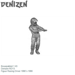 Bouwpakket 1:43 | Denizen RD13 | Figuur Racing Driver 1990`s 1990 Bouwpakket 1:43 | Denizen RD13 | Figuur Racing Driver 1990`s 1990