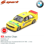 Modelauto 1:43 | Spark SA186 | BMW E30 M3 EVO Thunderbolt BEACON 1995 - J.Chan Modelauto 1:43 | Spark SA186 | BMW E30 M3 EVO Thunderbolt BEACON 1995 - J.Chan