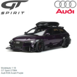 Modelauto 1:18 | GT Spirit GT864 | Audi RS6 Avant Purple Modelauto 1:18 | GT Spirit GT864 | Audi RS6 Avant Purple