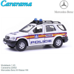 Modelauto 1:43 | Cararama 22052 | Mercedes Benz M Klasse Wit Modelauto 1:43 | Cararama 22052 | Mercedes Benz M Klasse Wit