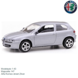 Modelauto 1:43 | Majorette 147 | Alfa Romeo street Zilver Modelauto 1:43 | Majorette 147 | Alfa Romeo street Zilver