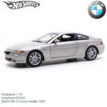 Modelauto 1:18 | Hotwheels B3243 | BMW 645 Ci Goud metallic 2002 Modelauto 1:18 | Hotwheels B3243 | BMW 645 Ci Goud metallic 2002