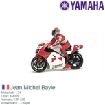 Motorfiets 1:24 | Onyx XM029 | Yamaha YZR 500 | Roberts #12 Motorfiets 1:24 | Onyx XM029 | Yamaha YZR 500 | Roberts #12