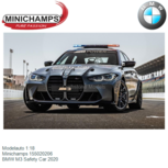 Modelauto 1:18 | Minichamps 155020206 | BMW M3 Safety Car 2020 Modelauto 1:18 | Minichamps 155020206 | BMW M3 Safety Car 2020