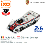Modelauto 1:43 | IXO-Models LM1976 | Porsche 936 1976 #20 - G.van Lennep - J.Ickx Modelauto 1:43 | IXO-Models LM1976 | Porsche 936 1976 #20 - G.van Lennep - J.Ickx