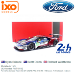 Modelauto 1:43 | IXO-Models FGT18112 | Ford Chip Ganassi Team USA GT LMGTE-PRO 2018 #69 - R.Briscoe - R.Westbrook - S.Dixon Modelauto 1:43 | IXO-Models FGT18112 | Ford Chip Ganassi Team USA GT LMGTE-PRO 2018 #69 - R.Briscoe - R.Westbrook - S.Dixon