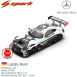 Modelauto 1:43 | Spark SG799 | Mercedes Benz AMG GT3 | Winward Racing 2021 #22 - L.Auer Modelauto 1:43 | Spark SG799 | Mercedes Benz AMG GT3 | Winward Racing 2021 #22 - L.Auer