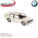 Modelauto 1:18 | Minichamps 180020307 | BMW M3 (E30) Wit 1987 Modelauto 1:18 | Minichamps 180020307 | BMW M3 (E30) Wit 1987