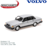Modelauto 1:18 | Minichamps 155171408 | Volvo 240 GL Zilver 1986 Modelauto 1:18 | Minichamps 155171408 | Volvo 240 GL Zilver 1986
