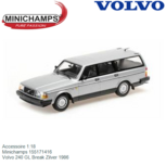 Accessoire 1:18 | Minichamps 155171416 | Volvo 240 GL Break Zilver 1986 Accessoire 1:18 | Minichamps 155171416 | Volvo 240 GL Break Zilver 1986