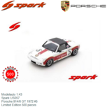 Modelauto 1:43 | Spark US057 | Porsche 914/6 GT 1972 #5 Modelauto 1:43 | Spark US057 | Porsche 914/6 GT 1972 #5