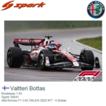 Modelauto 1:43 | Spark S8541 | Alfa Romeo F1 C42 ORLEN 2022 #77 - V.Bottas Modelauto 1:43 | Spark S8541 | Alfa Romeo F1 C42 ORLEN 2022 #77 - V.Bottas