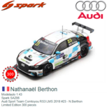 Modelauto 1:43 | Spark SA206 | Audi Sport Team Comtoyou RS3 LMS 2018 #23 - N.Berthon Modelauto 1:43 | Spark SA206 | Audi Sport Team Comtoyou RS3 LMS 2018 #23 - N.Berthon
