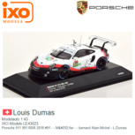 Modelauto 1:43 | IXO-Models LE43023 | Porsche 911 991 RSR 2018 #91 - -.Müller - -.bernard Alain-Michel - L.Dumas Modelauto 1:43 | IXO-Models LE43023 | Porsche 911 991 RSR 2018 #91 - -.Müller - -.bernard Alain-Michel - L.Dumas