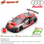 Modelauto 1:18 | Spark 18SG047 | Audi Sport Team R8 LMS GT3 2020 #3 - C.Haase - M.Winkelhock - M.Bortolotti Modelauto 1:18 | Spark 18SG047 | Audi Sport Team R8 LMS GT3 2020 #3 - C.Haase - M.Winkelhock - M.Bortolotti
