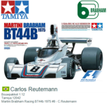 Bouwpakket 1:12 | Tamiya 12042 | Brabham BT44b | Martini Brabham Racing 1975 #8 Bouwpakket 1:12 | Tamiya 12042 | Brabham BT44b | Martini Brabham Racing 1975 #8