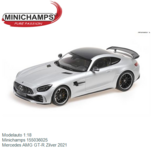 Modelauto 1:18 | Minichamps 155036025 | Mercedes AMG GT-R Zilver 2021 Modelauto 1:18 | Minichamps 155036025 | Mercedes AMG GT-R Zilver 2021