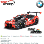 Modelauto 1:18 | Top Speed TS0403 | BMW M4 GT3 | Team RLL 2022 #25 - A.Farfus - J.Krohn - J.Edwards - C.de Phillippi Modelauto 1:18 | Top Speed TS0403 | BMW M4 GT3 | Team RLL 2022 #25 - A.Farfus - J.Krohn - J.Edwards - C.de Phillippi